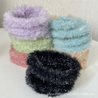Christmas Silver Wire Chenille Stems for DIY Crafts and Doll Making, 20mm Fluffy Pipe Cleaners