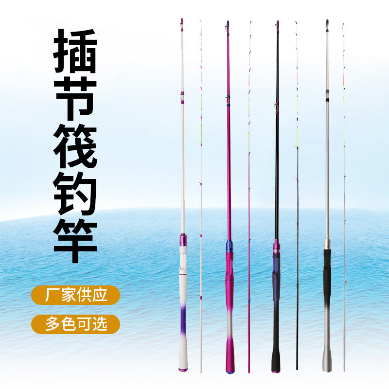 Telescopic Raft Fishing Rod Set with Sensitive Tip for Freshwater and Saltwater