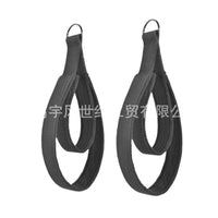 Yoga Pilates Core Bed Double Loop Ankle Straps with Handles