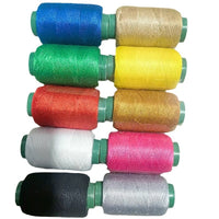 Household Sewing Thread Small Spools Assorted Colors Repair Thread Black White Red Pagoda Hand Sewing Needle Thread