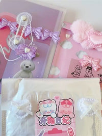 Satin Heart Appliques for DIY Crafts, Card Decoration, and Badge Holders