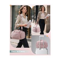 Quilted Breast Pump and Bottle Cooler Bag with Insulated Compartment