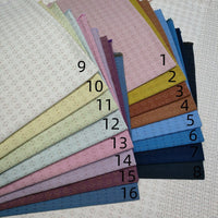 A003 Cotton Yarn-Dyed Star Jacquard Fabric for DIY Crafting
