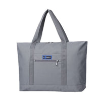 Large Capacity Canvas Travel Duffel Bag with Trolley Sleeve