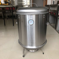 Outdoor Charcoal Grill Set for Home Use - Round BBQ Smoker for Indoor and Outdoor Grilling