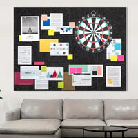 Self-Adhesive Felt Acoustic Panels for Soundproofing & Bulletin Board