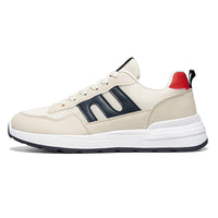 Men's Summer Breathable Mesh Casual Running Shoes Thick Sole
