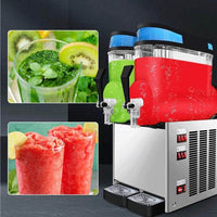 Commercial Slush Machine Automatic Juice Beverage Smoothie Maker