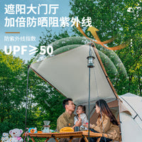 Automatic Pop-Up Camping Tent, Portable Folding Waterproof Sunshade for Outdoor Picnic, Hiking & Beach