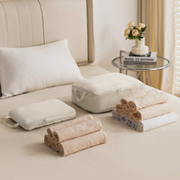 Portable Travel Compression Packing Cubes for Clothes