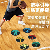 Agility Disc Cones for Soccer Training, Flat Field Marker Discs, Round Spot Markers