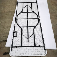 6ft Portable HDPE Folding Table for Outdoor Camping and Events