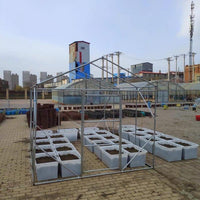 Outdoor Garden Greenhouse Steel Frame Shed for Plants, Vegetables, and Drying - Sunshade and Insulation