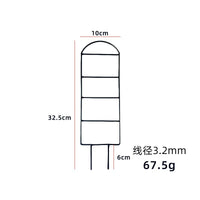 Iron Art Plant Support Stakes for Climbing Vines and Potted Plants