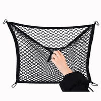 Car Seat Storage Mesh Net Organizer Double Layer Hanging Barrier Pocket