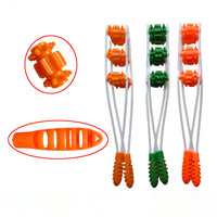 Manual Roller Massager for Back, Neck, Shoulder, and Lumbar Meridian Acupressure