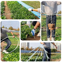Greenhouse Hoop Support Kit with Fiberglass Rods for Garden and Farm