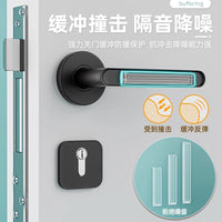 Transparent Silicone Door Handle Bumper Strips - Sound Dampening, Anti-Collision, Refrigerator Door Protection
