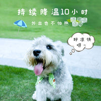 Pet Cooling Collar Bandana for Dogs and Cats, Anti-Heatstroke Neck Wrap
