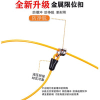 Dog Training P-Leash with Anti-Pull Feature for Small to Large Dogs, Steel Wire Pet Leash