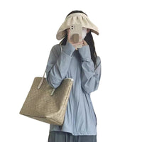 Women's Summer Thin Ice Silk Mesh Sun Protection Jacket UPF50+