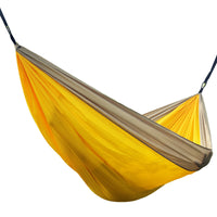 Outdoor Parachute Fabric Hammock for Camping, Travel, and Relaxation - Single and Double Person
