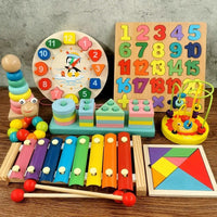 Orff Kids' 8-Note Xylophone & Activity Toy Set for Early Education