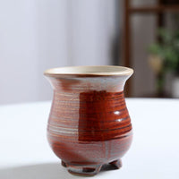 Ceramic Succulent Planter Pot with Breathable Design for Desktop Decor