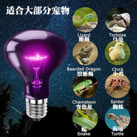 Reptile UVA/UVB Night Light Heat Lamp for Lizards, Tortoises, Geckos, Chameleons