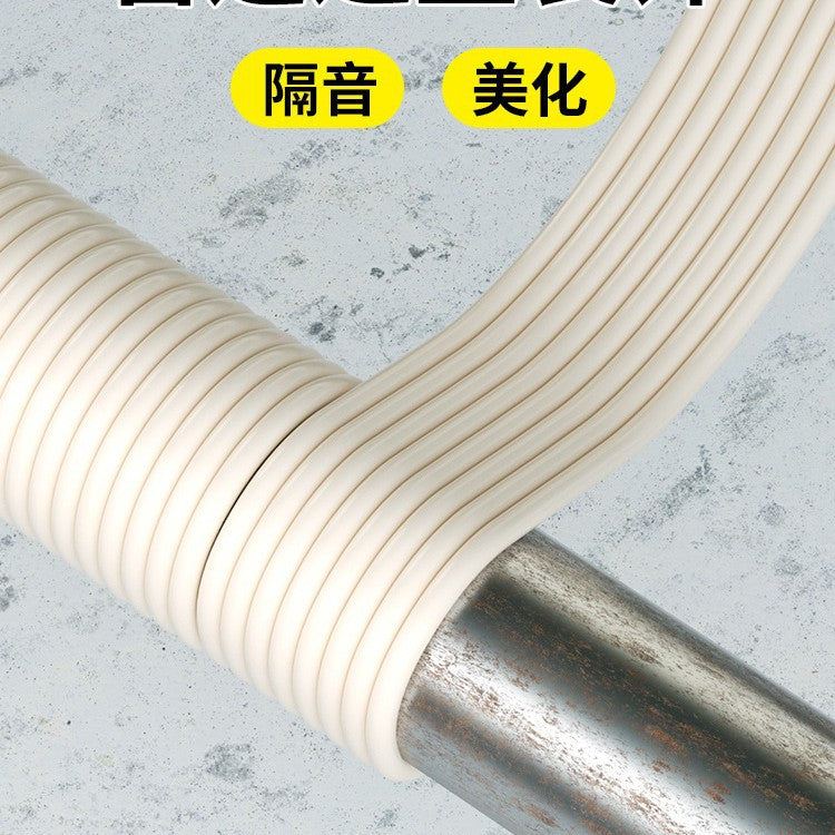 Self-Adhesive Pipe Cover Wall Sticker for Drain, Gas, AC Pipes - Waterproof & Moisture-Proof