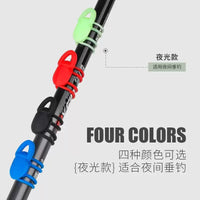 Lure Rod Hook Keeper Set - Multi-functional Rubber Lure Holder with Non-slip Straps for Fishing Rods