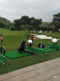 Indoor Golf Practice Mat Hitting Pad Golf Carpet Home Chipping Mat Training Hitting Practice Pad