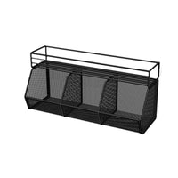 Pegboard Basket Storage Bins and Hooks for Supermarket Shelves and Wall Organizers