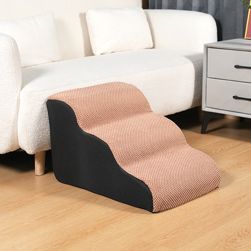 Pet Dog Stairs Steps Sponge Small Dog Teddy Sofa Bed Ramp Factory Wholesale Export