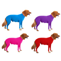 Large Dog Four-Legged Stretchy Bodysuit Pet Cat Dog Pajamas Home Clothes