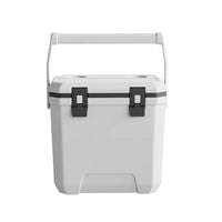 Portable 38L Insulated Cooler Box with Wheels and Handle for Fishing Camping Picnics
