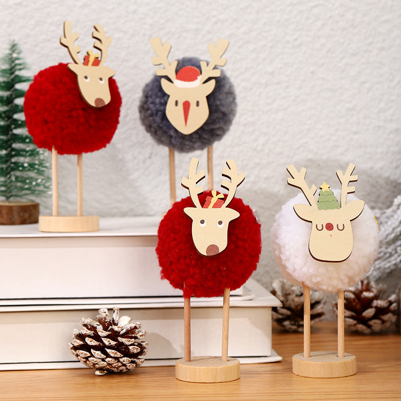 Christmas Felt Reindeer Tabletop Decoration