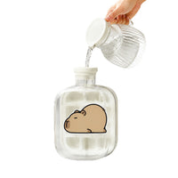2-in-1 Ice Cube Tray Kettle, Food-Grade Cartoon Ice Maker Mold for Refrigerator