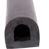 D-Type Marine Dock Rubber Fender Strip for Boats and Yachts