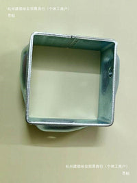 Galvanized Fence Post Clamp Bracket for 80x80 and 60x60 Square Tubing