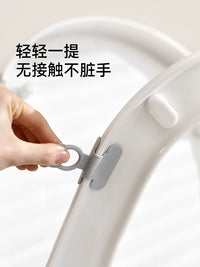 Fasola Toilet Lid Lifter Handle, Anti-Dirty Silicone Toilet Seat Cover Opener Gadget