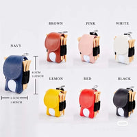 Portable Golf Ball and Tee Holder Pouch with Waist Clip