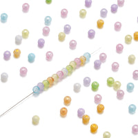 4mm Cat Eye Resin Round Beads for DIY Handmade Phone Chains and Bracelets