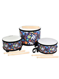Musicube Kids' 8-inch Snare/Bass Drum Percussion Toy for Early Education and Sensory Training