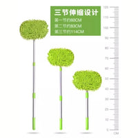 Car Wash Mop Brush, Soft Bristle Car Cleaning Brush Tool, Extendable, Scratch-Free, for Car and Glass Cleaning