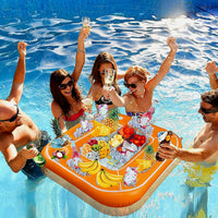 Inflatable PVC Floating Game Table for Swimming Pool Entertainment