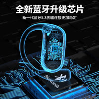 Open-Ear Bluetooth Headset with AI Translation and Long Battery Life