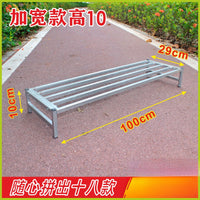 Heavy-Duty Iron Plant Stand for Balcony & Outdoor Use, 2-3 Tier Planter Shelf