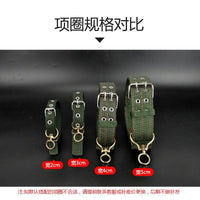 304 Stainless Steel Dog Leash Chain for Small to Large Dogs, Anti-Bite Pet Collar and Tie-Out Cable