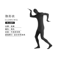Full Body Zentai Suit with Face Open, Solid Color Spandex Bodysuit for Cosplay and Performance